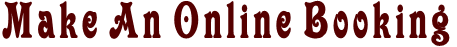 Make An Online Booking